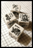 Dice : Dice - 6D - Eric Harshbarger - Alice in Wonderland Set - Gen Con Aug 2011